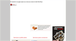 Desktop Screenshot of ideasdelsurconstrucciones.com